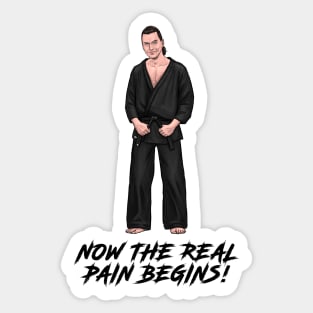 Now the Real Pain Begins! Sticker